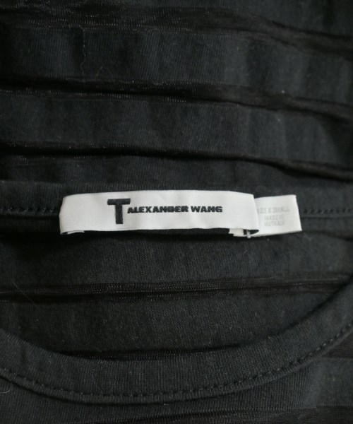T by ALEXANDER WANG（ティーバイアレキサンダーワン）Tシャツ・カットソー 黒 サイズ:XS レディース/2200654752043