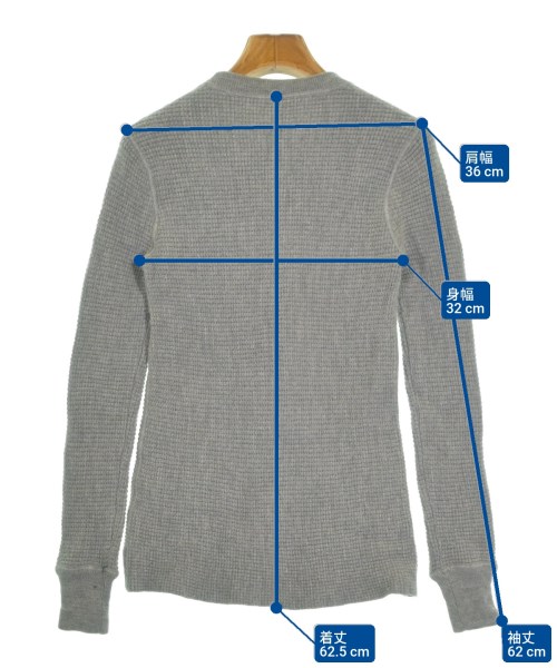 T by ALEXANDER WANG（ティーバイアレキサンダーワン）ニット・セーター グレー サイズ:XS レディース/2200655194026