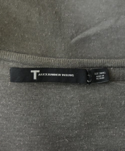 T by ALEXANDER WANG（ティーバイアレキサンダーワン）Tシャツ・カットソー グレー サイズ:S メンズ/2200657491178