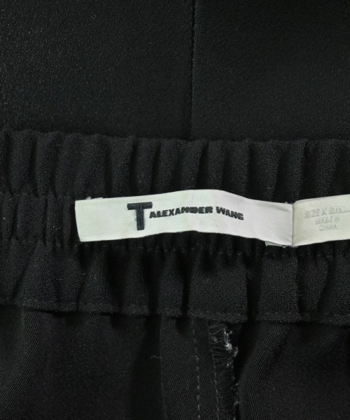 T by ALEXANDER WANG（ティーバイアレキサンダーワン）スラックス 黒 サイズ:XS メンズ/2200658221064