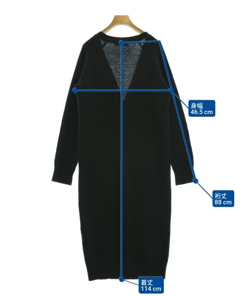 T by ALEXANDER WANG（ティーバイアレキサンダーワン）カーディガン 黒 サイズ:S レディース/2200656137114