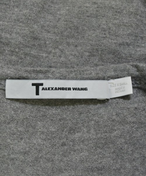 T by ALEXANDER WANG（ティーバイアレキサンダーワン）Tシャツ・カットソー グレー サイズ:XS レディース/2200709078050