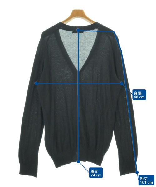 T by ALEXANDER WANG（ティーバイアレキサンダーワン）カーディガン 黒 サイズ:M メンズ/2200715568163