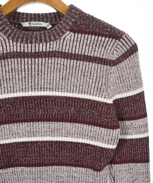 T by ALEXANDER WANG（ティーバイアレキサンダーワン）ニット・セーター 赤 サイズ:M メンズ/2200713608076