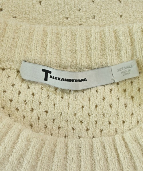 T by ALEXANDER WANG（ティーバイアレキサンダーワン）ニット・セーター 白 サイズ:S レディース/2200713808681