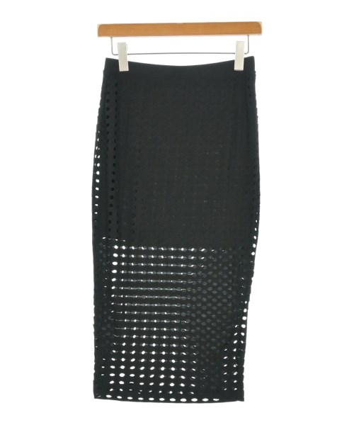 T by ALEXANDER WANG(ティーバイアレキサンダーワン)ロング・マキシ丈スカート 黒 サイズ:XS/2200634314124
