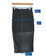 T by ALEXANDER WANG（ティーバイアレキサンダーワン）ロング・マキシ丈スカート 黒 サイズ:XS レディース/2200634314124