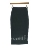T by ALEXANDER WANG（ティーバイアレキサンダーワン）ひざ丈スカート 黒 サイズ:XS レディース/2200701459055