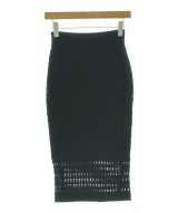 T by ALEXANDER WANG（ティーバイアレキサンダーワン）ひざ丈スカート 黒 サイズ:XS レディース/2200701459055