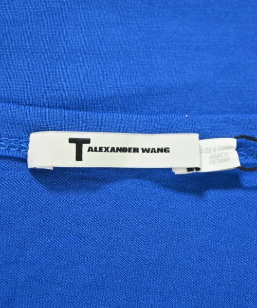 T by ALEXANDER WANG（ティーバイアレキサンダーワン）Tシャツ・カットソー 青 サイズ:XS レディース/2200705264020