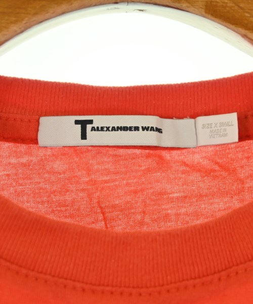 T by ALEXANDER WANG（ティーバイアレキサンダーワン）Tシャツ・カットソー オレンジ サイズ:XS レディース/2200707468051