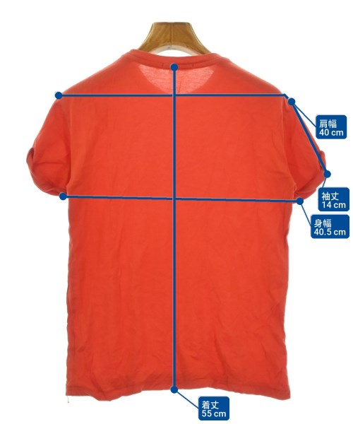 T by ALEXANDER WANG（ティーバイアレキサンダーワン）Tシャツ・カットソー オレンジ サイズ:XS レディース/2200707468051