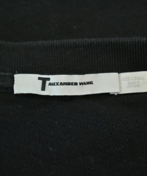 T by ALEXANDER WANG（ティーバイアレキサンダーワン）Tシャツ・カットソー 黒 サイズ:XS レディース/2200708104095