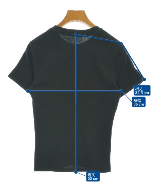 T by ALEXANDER WANG（ティーバイアレキサンダーワン）Tシャツ・カットソー 黒 サイズ:XS レディース/2200708104095