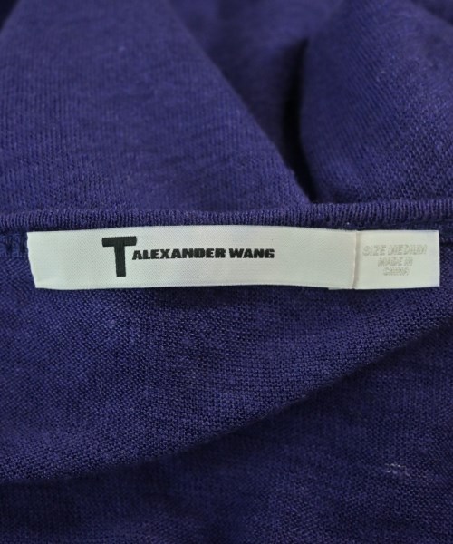 T by ALEXANDER WANG（ティーバイアレキサンダーワン）Tシャツ・カットソー 紫 サイズ:M レディース/2200667413030