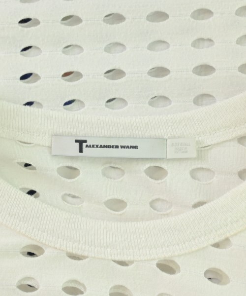 T by ALEXANDER WANG（ティーバイアレキサンダーワン）Tシャツ・カットソー 白 サイズ:S メンズ/2200735867086