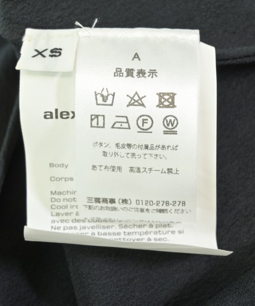 T by ALEXANDER WANG（ティーバイアレキサンダーワン）ワンピース 黒 サイズ:XS レディース/2200724795079