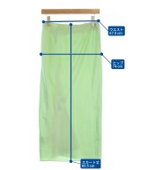 T by ALEXANDER WANG（ティーバイアレキサンダーワン）ロング・マキシ丈スカート 緑 サイズ:0(XS位) レディース/2200724989218