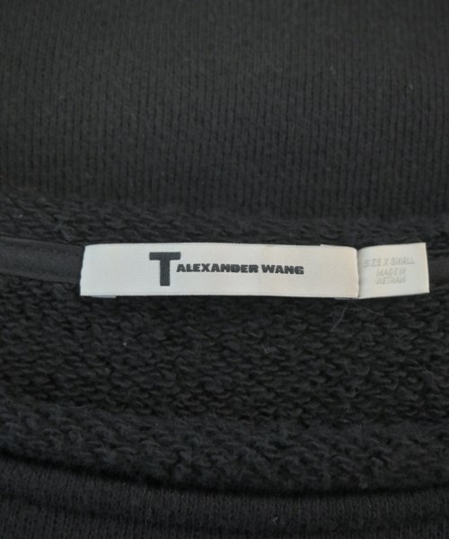 T by ALEXANDER WANG（ティーバイアレキサンダーワン）スウェット 黒 サイズ:XS レディース/2200683943108