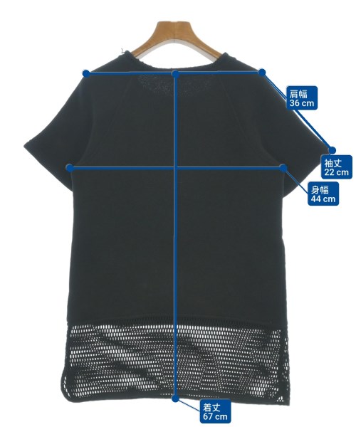 T by ALEXANDER WANG（ティーバイアレキサンダーワン）スウェット 黒 サイズ:XS レディース/2200683943108