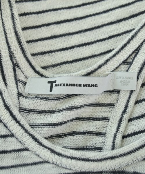 T by ALEXANDER WANG（ティーバイアレキサンダーワン）タンクトップ 白 サイズ:XS レディース/2200683340075