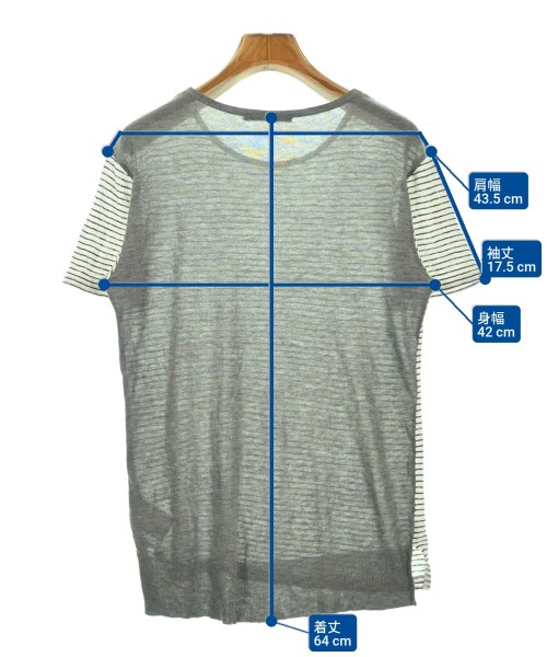 T by ALEXANDER WANG（ティーバイアレキサンダーワン）ニット・セーター 白 サイズ:XS レディース/2200689249020