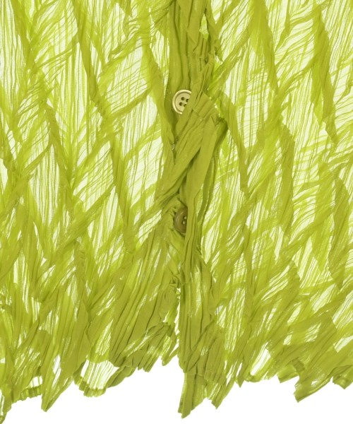 ISSEY MIYAKE FETE（イッセイミヤケフェット）カジュアルシャツ 緑 サイズ:2(M位) レディース/2200621566079