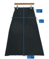 ISSEY MIYAKE FETE（イッセイミヤケフェット）ロング・マキシ丈スカート 黒 サイズ:2(M位) レディース/2200642348012