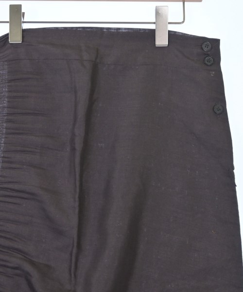 ISSEY MIYAKE FETE（イッセイミヤケフェット）ロング・マキシ丈スカート 茶 サイズ:3(L位) レディース/2200605277021