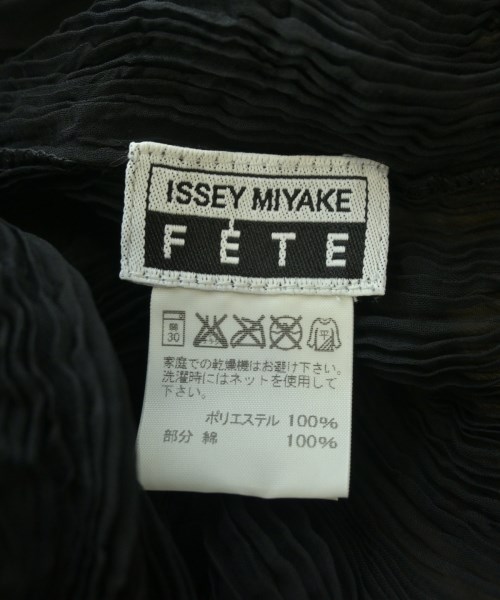 ISSEY MIYAKE FETE（イッセイミヤケフェット）ブラウス 黒 サイズ:2(M位) レディース/2200698460041