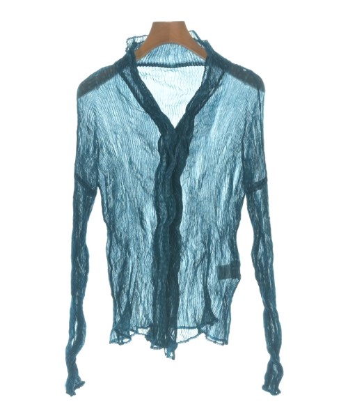 ISSEY MIYAKE FETE(イッセイミヤケフェット)ブラウス 緑 サイズ:2(M位)/2200698460058