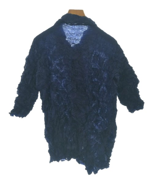ISSEY MIYAKE FETE（イッセイミヤケフェット）ブラウス 紺 サイズ:2(M位) レディース/2200698460065