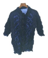ISSEY MIYAKE FETE（イッセイミヤケフェット）ブラウス 紺 サイズ:2(M位) レディース/2200698460065