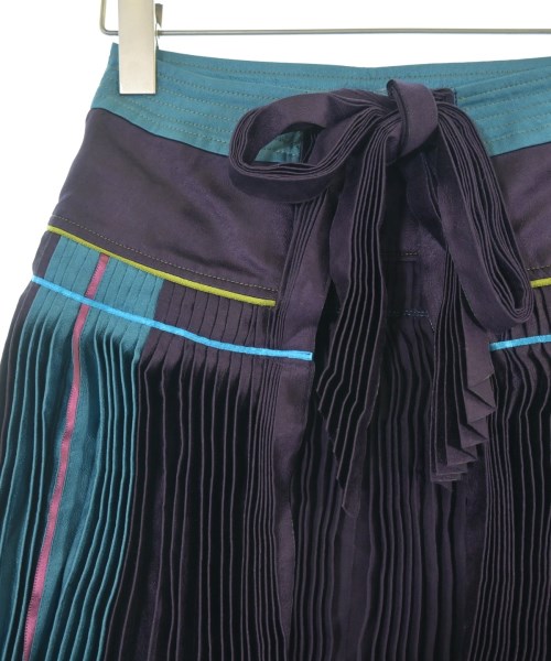 ISSEY MIYAKE FETE（イッセイミヤケフェット）ミニスカート 紫 サイズ:-(S位) レディース/2200657236038