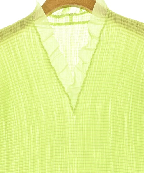 ISSEY MIYAKE FETE（イッセイミヤケフェット）ブラウス 緑 サイズ:02(M位) レディース/2200714861074