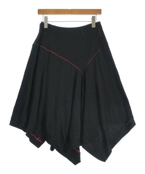 ISSEY MIYAKE FETE（イッセイミヤケフェット）ひざ丈スカート 黒 サイズ:2(M位) レディース/2200662699064
