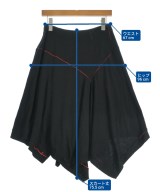 ISSEY MIYAKE FETE（イッセイミヤケフェット）ひざ丈スカート 黒 サイズ:2(M位) レディース/2200662699064