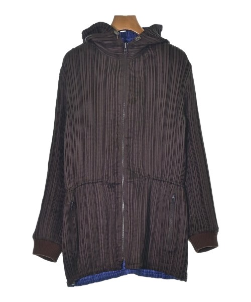 ISSEY MIYAKE FETE（イッセイミヤケフェット）ブルゾン 茶 サイズ:3(L位) レディース/2200732267018