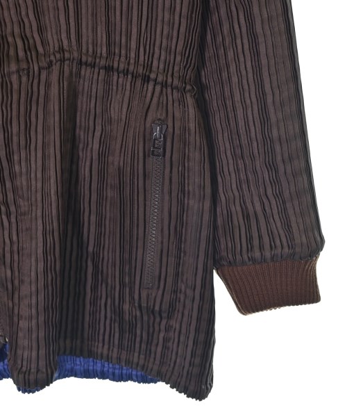 ISSEY MIYAKE FETE（イッセイミヤケフェット）ブルゾン 茶 サイズ:3(L位) レディース/2200732267018