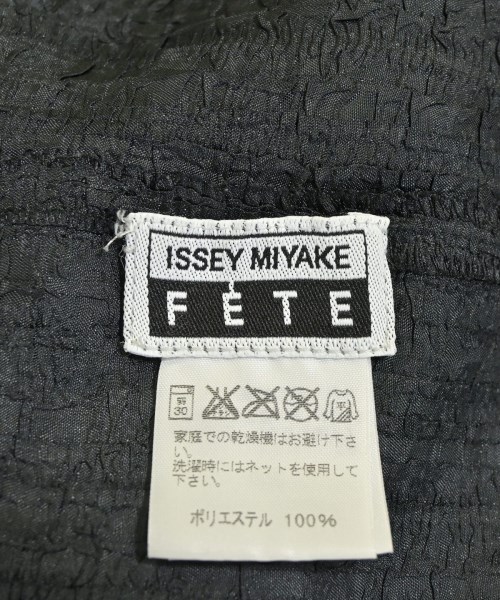 ISSEY MIYAKE FETE（イッセイミヤケフェット）ジャケット 黒 サイズ:2(M位) レディース/2200726525018