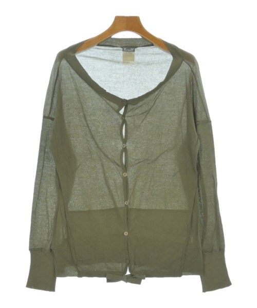 Kristina Ti(クリスティーナティ)カーディガン カーキ サイズ:2(M位)/2200636346086