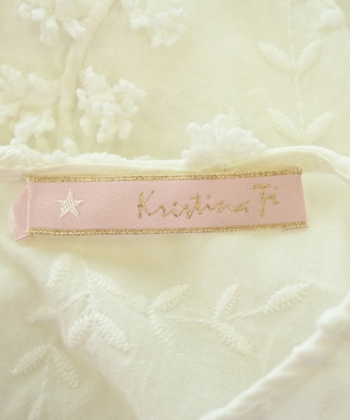 Kristina Ti（クリスティーナティ）ブラウス 白 サイズ:40(M位) レディース/2200708015094
