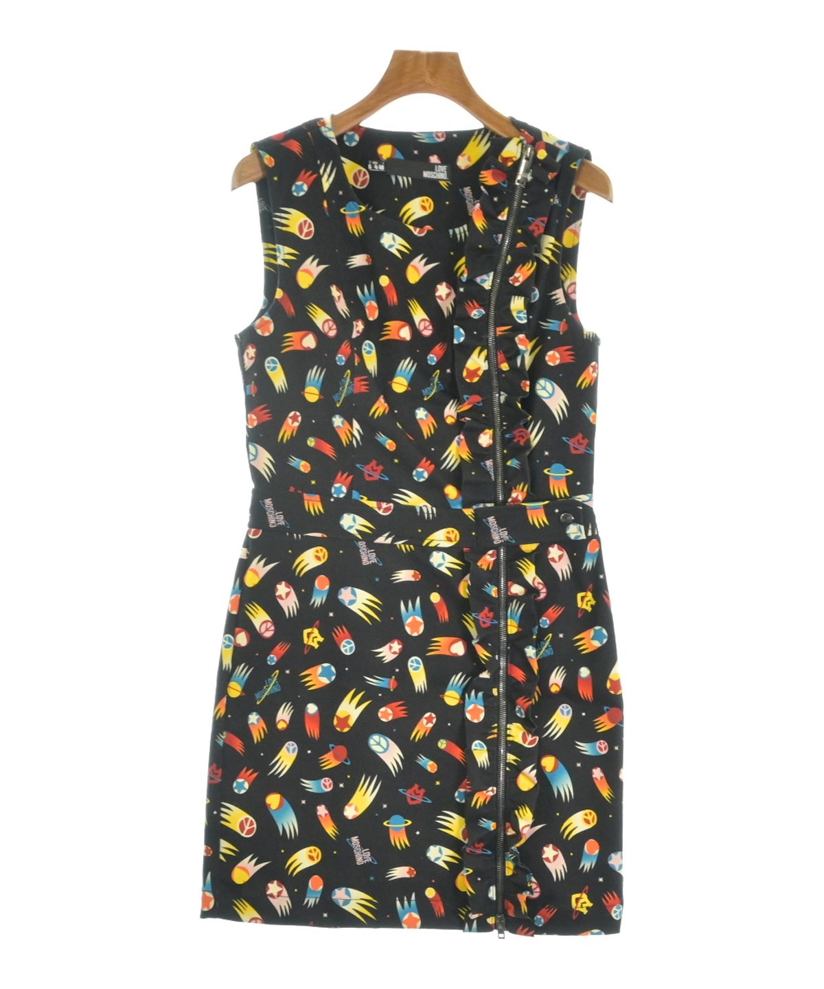 【新品タグ付き】LOVE MOSCHINO ハートスウェット ワンピース LOVE MOSCHINO(ラブモスキーノ)ワンピース その他(柄物