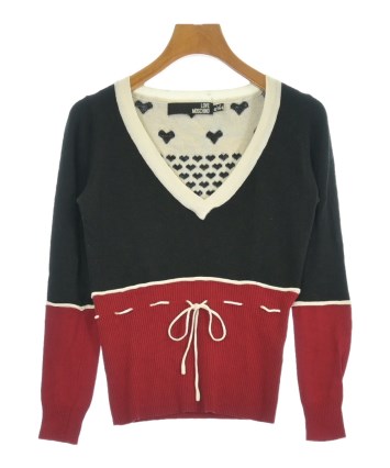 Moschino(モスキーノ)ビジュー付きプルオーバーニット(サイズ40)(キャメル) ラブモスキーノ LOVE MOSCHINO JC4086PP1ELZ0000 （Z0000
