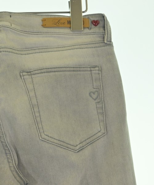 LOVE MOSCHINO（ラブモスキーノ）デニムパンツ グレー サイズ:26(M位) レディース/2200605416048