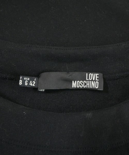 LOVE MOSCHINO（ラブモスキーノ）ワンピース 黒 サイズ:42(M位) レディース/2200676776010