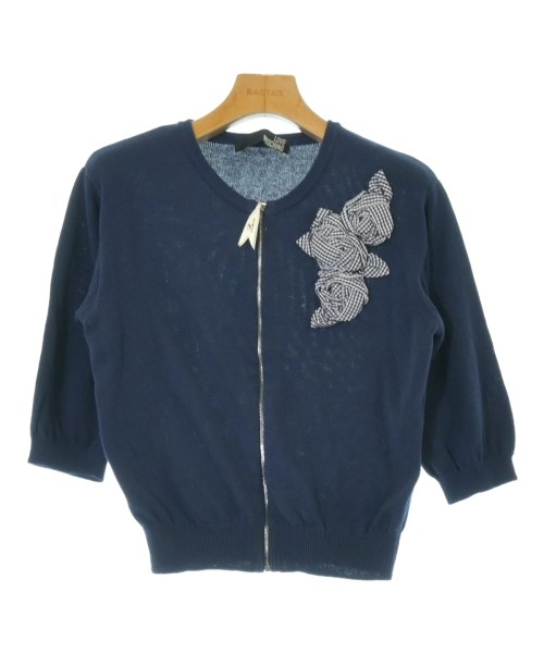LOVE MOSCHINO(ラブモスキーノ)カーディガン 紺 サイズ:40(M位)/2200674508057