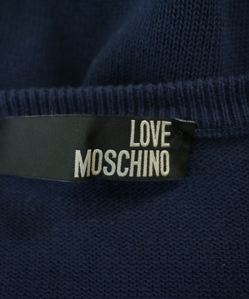 LOVE MOSCHINO（ラブモスキーノ）カーディガン 紺 サイズ:40(M位) レディース/2200674508057