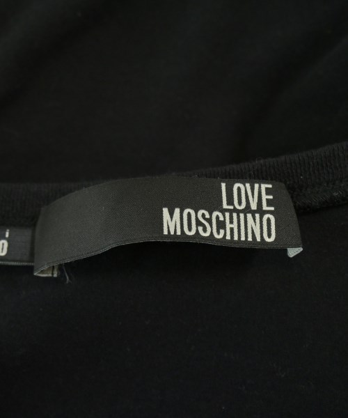 LOVE MOSCHINO（ラブモスキーノ）Tシャツ・カットソー 黒 サイズ:40(M位) レディース/2200674508064