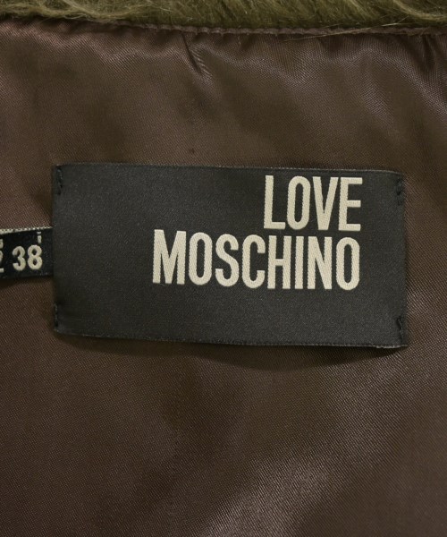 LOVE MOSCHINO（ラブモスキーノ）ベスト 茶 サイズ:38(S位) レディース/2200649564026
